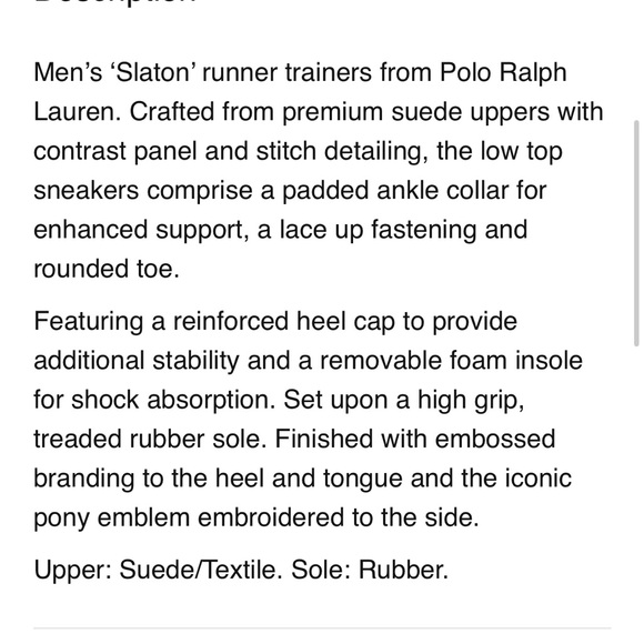 Polo by Ralph Lauren Green Sneakers Suede Low-Top Deep Olive - Picture 9 of 9